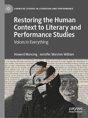 cover image of Restoring the Human Context to Literary and Performance Studies